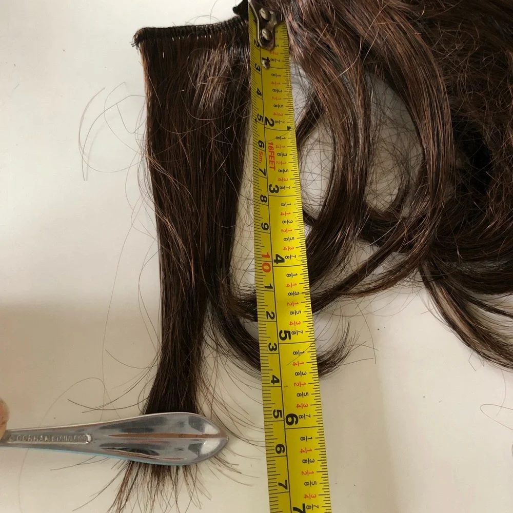 3 hair extensions Brown